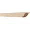 Ekena Millwork 6in. W x 4in. H x 36in. L Asheboro Woodgrain TimberThane Rafter Tail, Primed Tan RFTUR06X04X36ASHRCPR - alternate 1